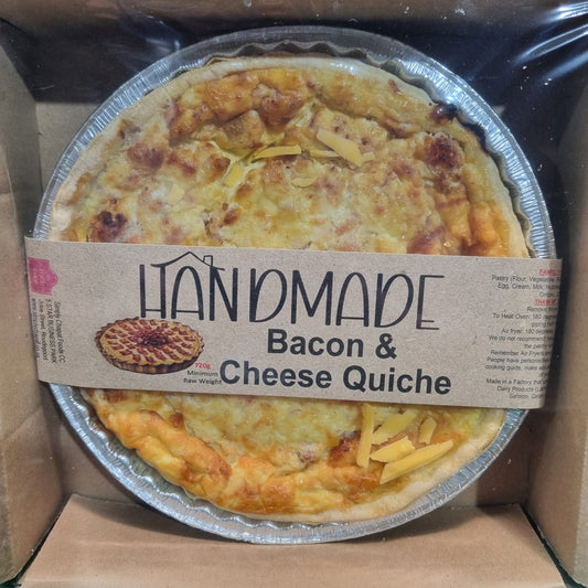 Family Quiche - Bacon, Cheese & Onion 720g