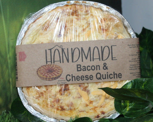 Family Quiche - Bacon, Cheese & Onion
