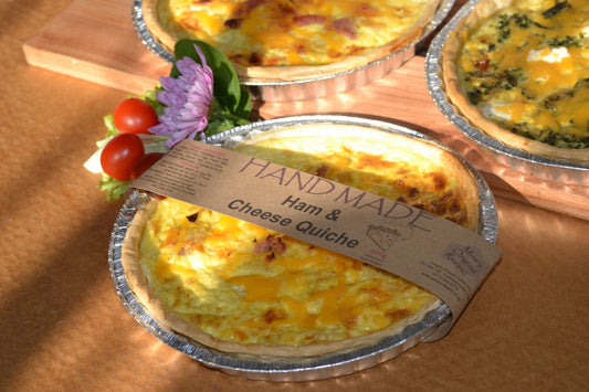 Family Quiche - Ham & Cheese