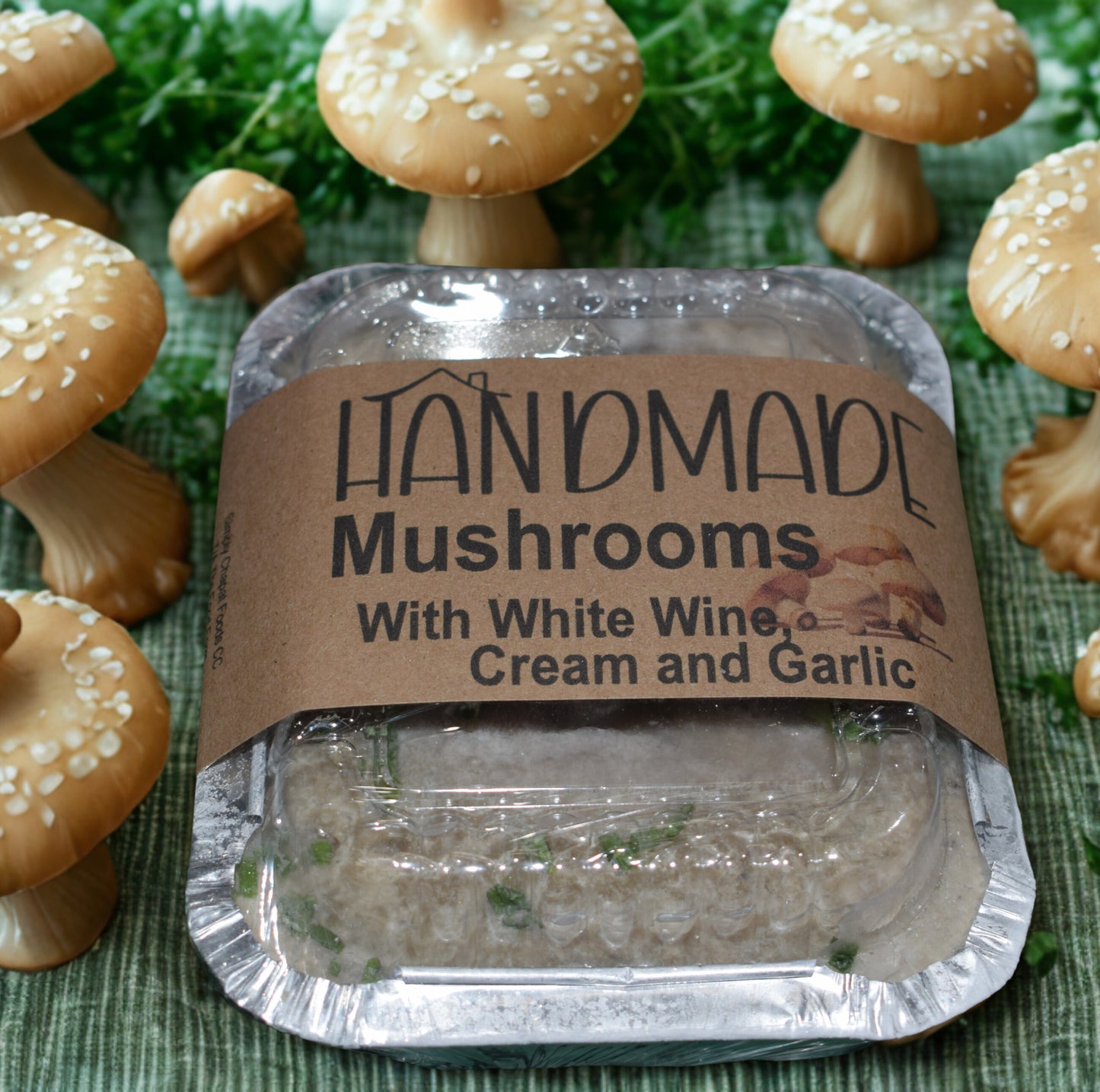 Mushrooms with White Wine and Garlic