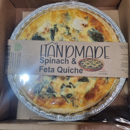 Family Quiche - Spinach & Feta 720g