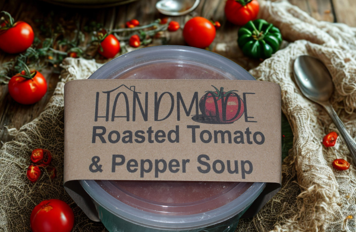 Roasted Tomato & Red Pepper Soup