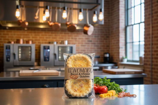Twin Pack Quiches - Bacon, Cheese & Onion