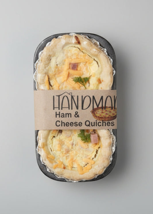 Twin Pack Quiches - Ham & Cheese