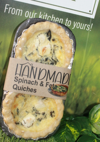 Twin Pack Quiches - Spinach & Feta